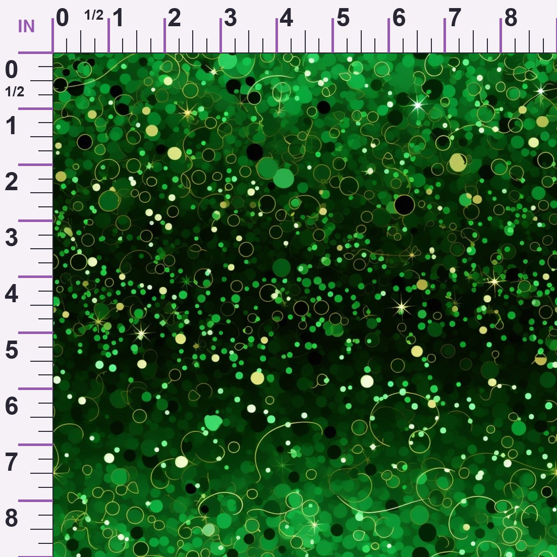 Shamrock Shimmer Pattern 19 Minky Fabric