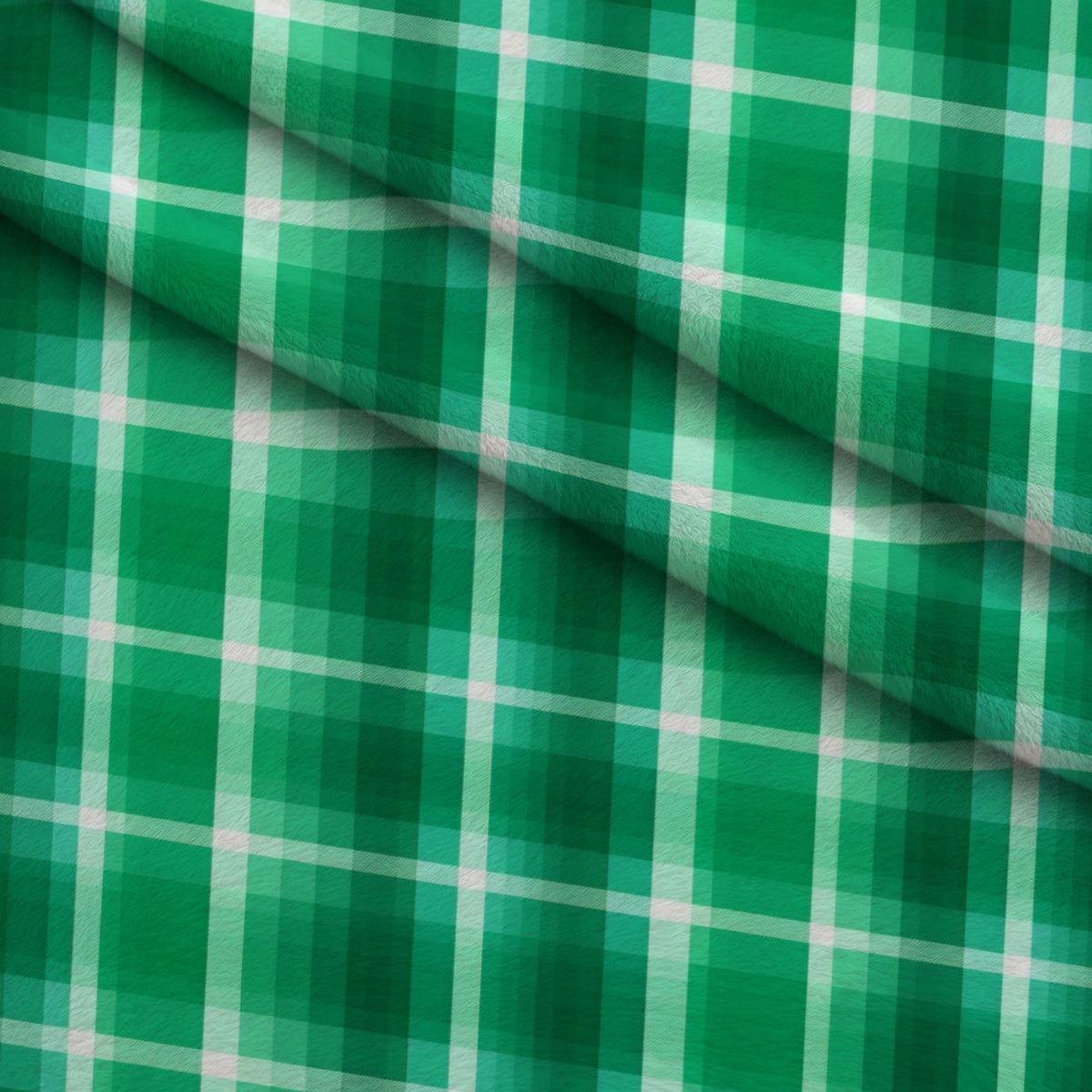 Shamrock Shimmer Pattern 2 Minky Fabric