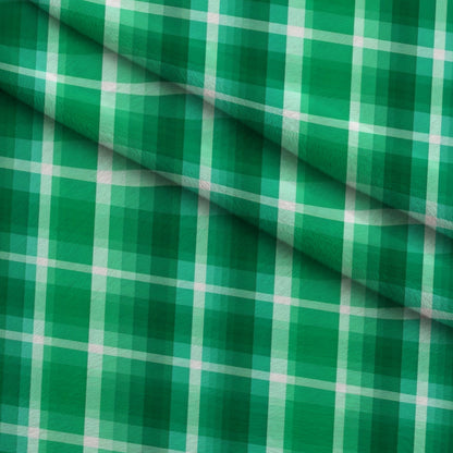 Shamrock Shimmer Pattern 2 Minky Fabric