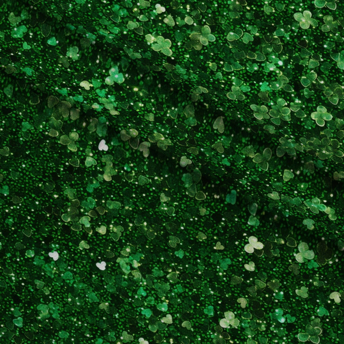 Shamrock Shimmer Pattern 22 Minky Fabric