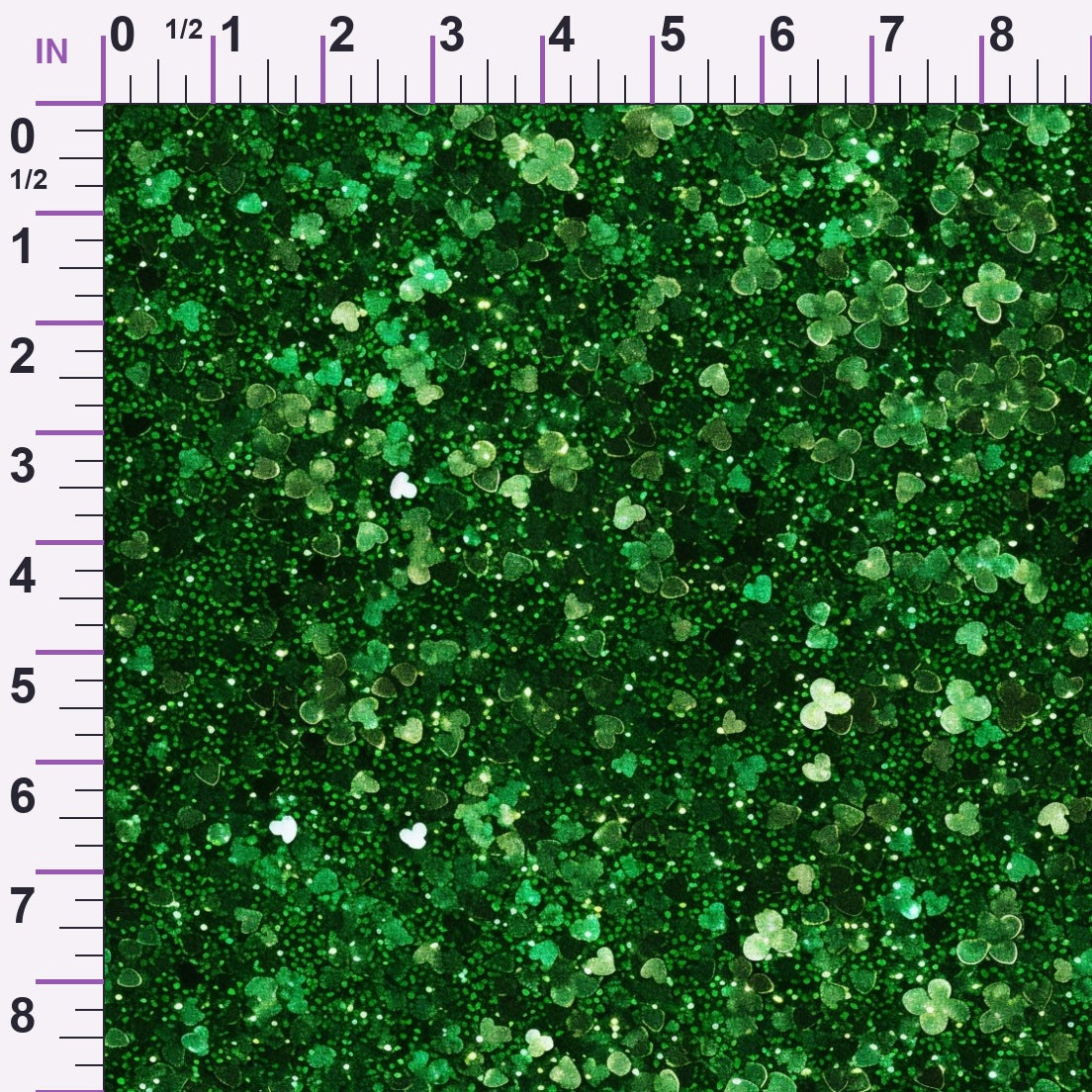 Shamrock Shimmer Pattern 22 Minky Fabric