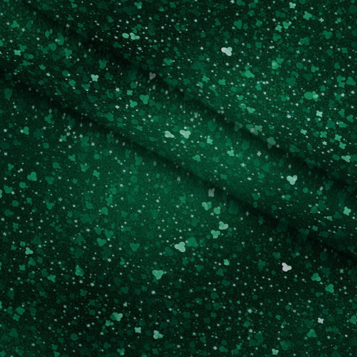 Shamrock Shimmer Pattern 25 Minky Fabric
