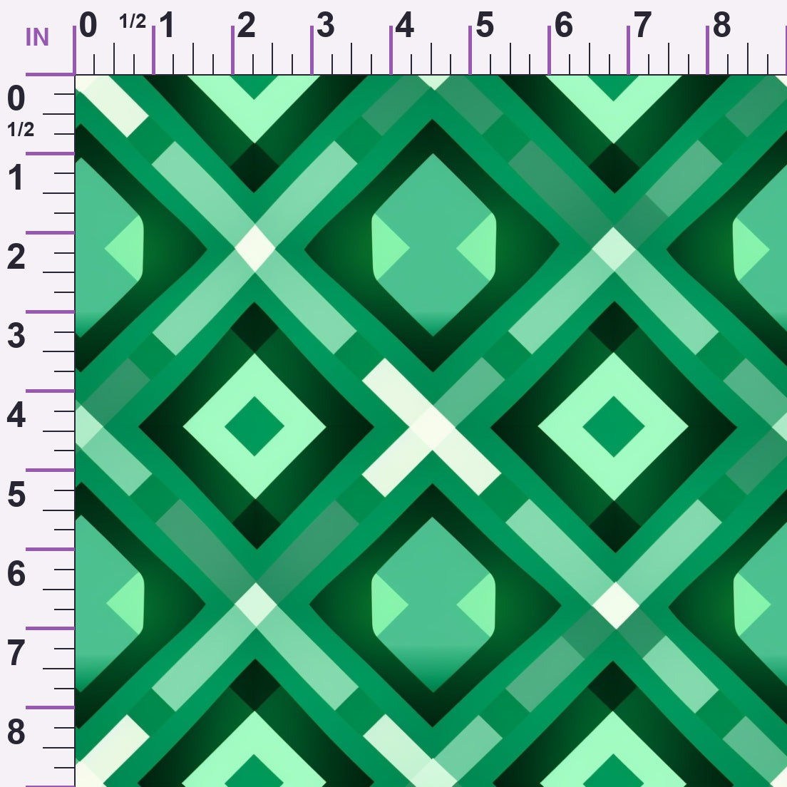 Shamrock Shimmer Pattern 4 Minky Fabric
