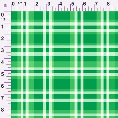Shamrock Shimmer Pattern 6 Minky Fabric