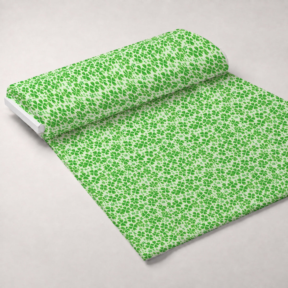 Shamrock Shimmer Pattern 7 Minky Fabric