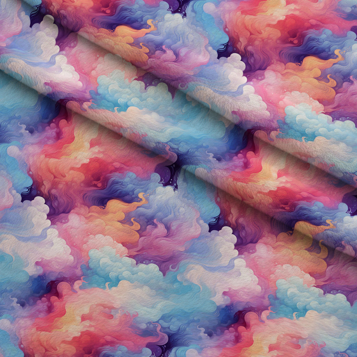 Sherbet Skies Pattern 3 Minky Fabric