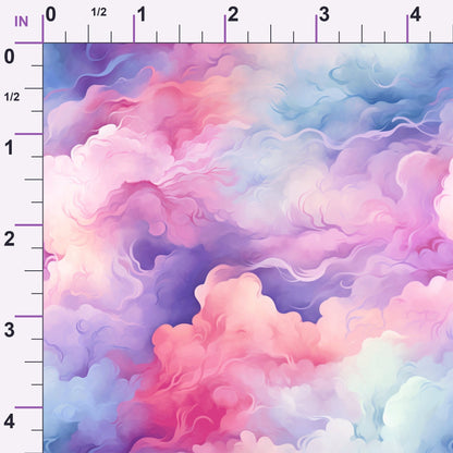 Sherbet Skies Pattern 4 Minky Fabric