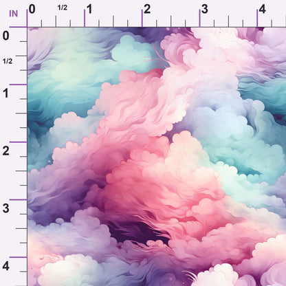 Sherbet Skies Pattern 5 Minky Fabric
