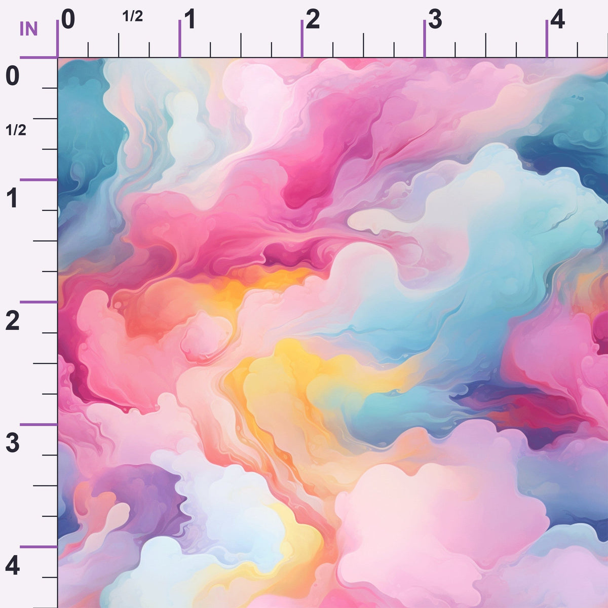 Sherbet Skies Pattern 7 Minky Fabric