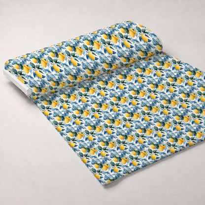 Sicilian Citrus Grove Pattern 13 Minky Fabric