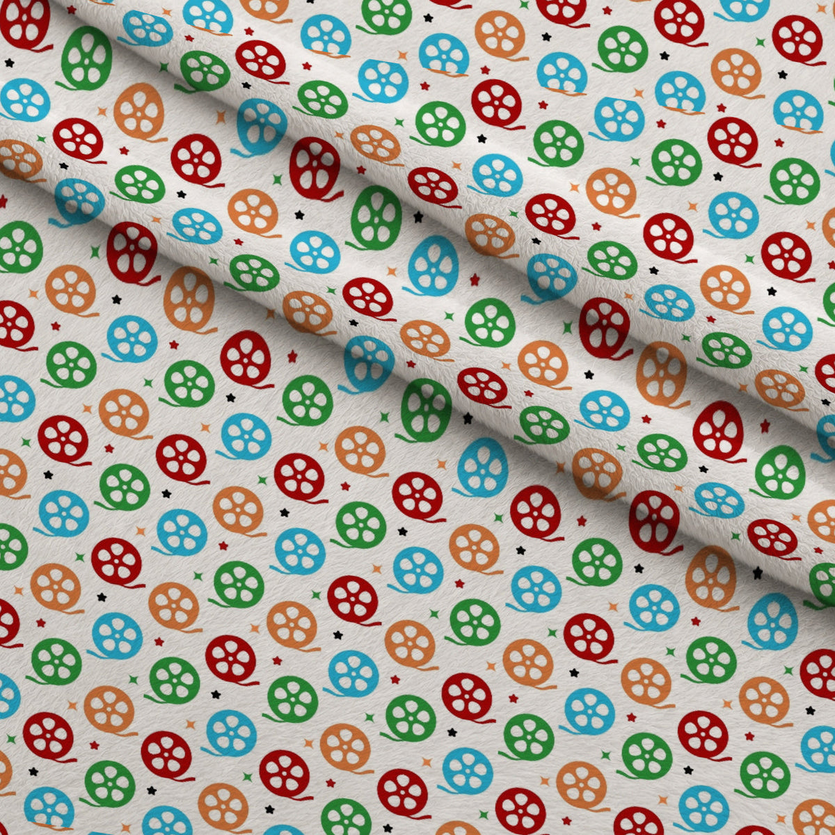 Silver Screen Pattern 4 Minky Fabric