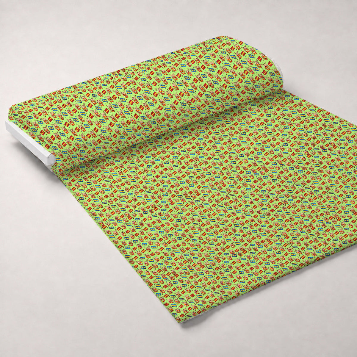 Silver Screen Pattern 5 Minky Fabric
