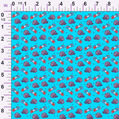 Silver Screen Pattern 8 Minky Fabric