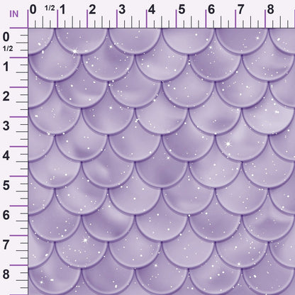 Siren Shimmer Pattern 48 Minky Fabric