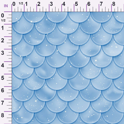Siren Shimmer Pattern 61 Minky Fabric