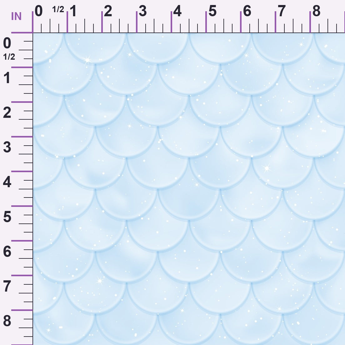 Siren Shimmer Pattern 64 Minky Fabric