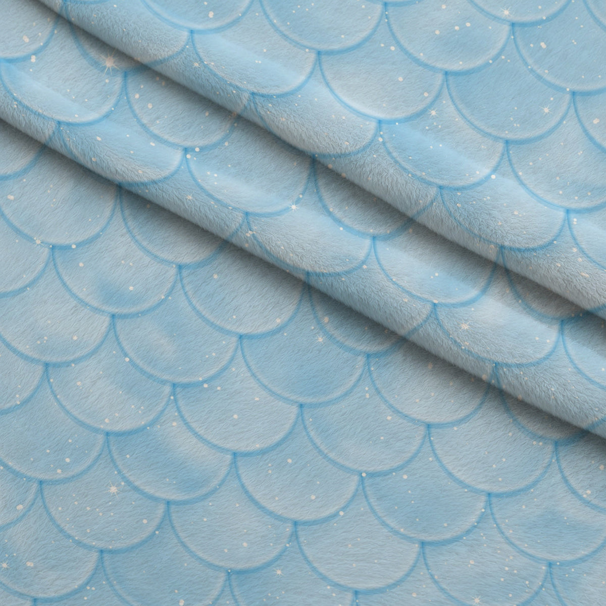 Siren Shimmer Pattern 65 Minky Fabric