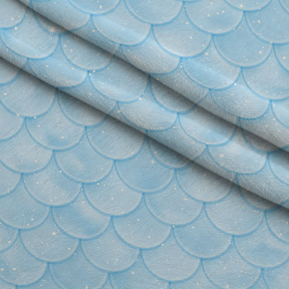 Siren Shimmer Pattern 65 Minky Fabric
