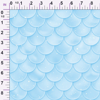 Siren Shimmer Pattern 65 Minky Fabric