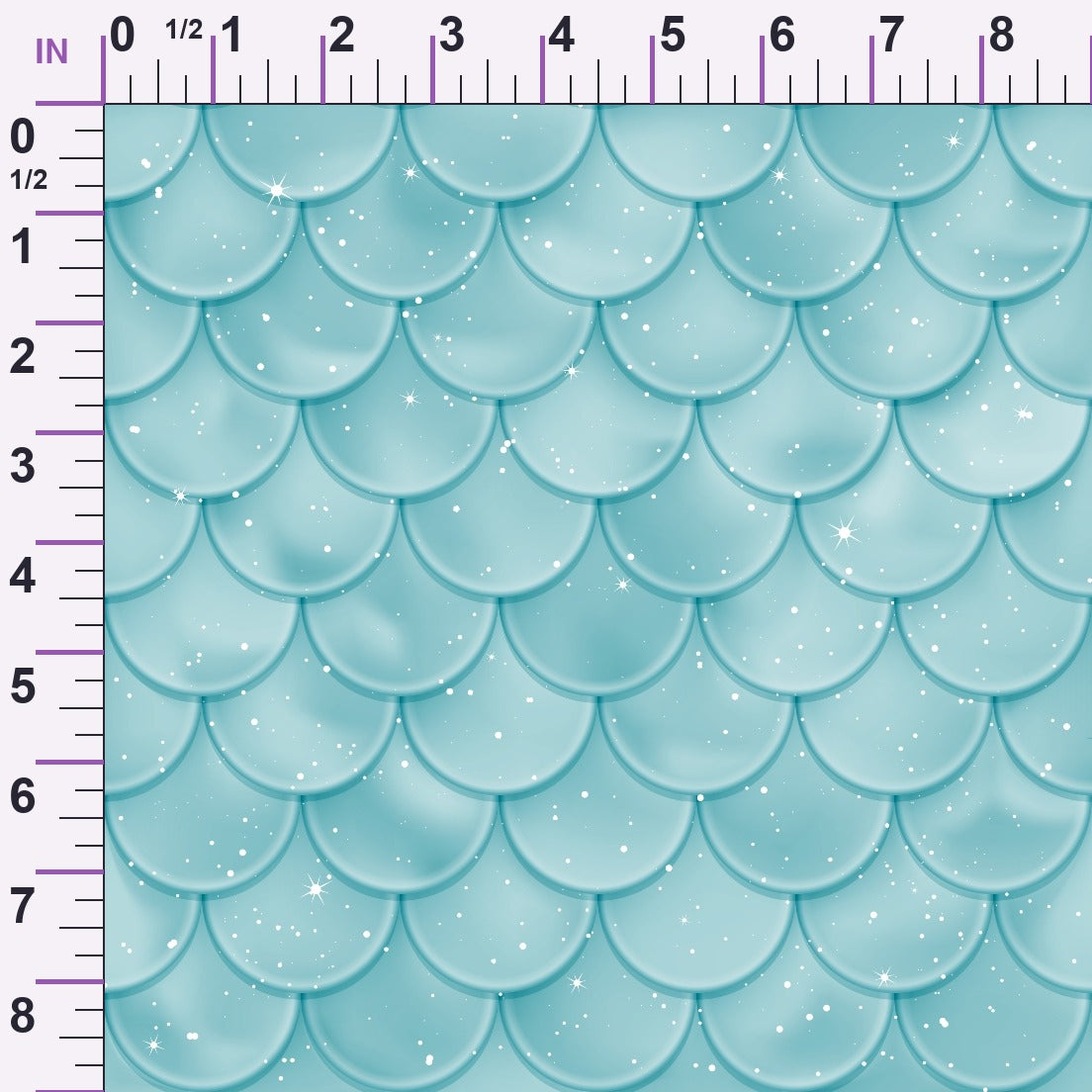 Siren Shimmer Pattern 69 Minky Fabric