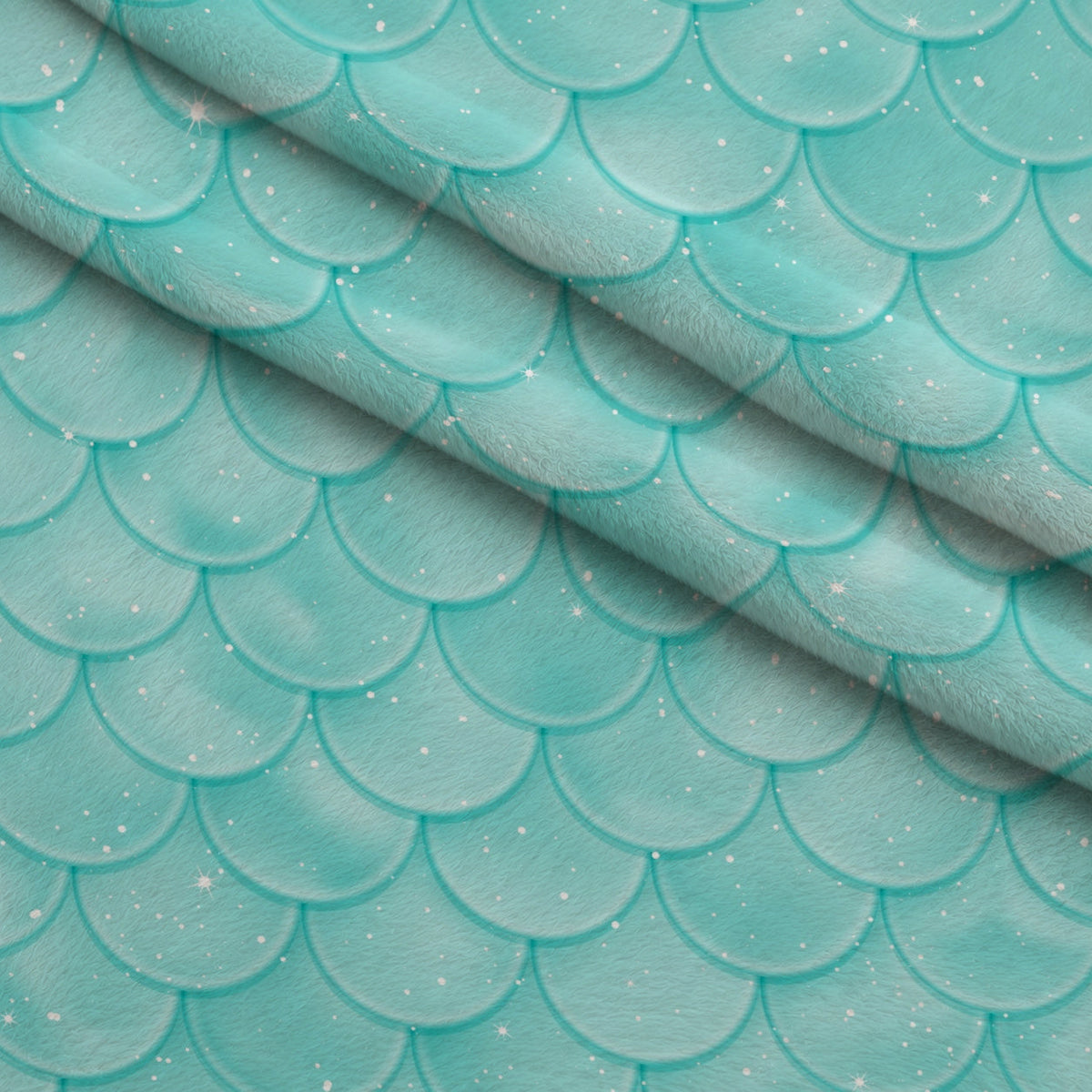 Siren Shimmer Pattern 70 Minky Fabric