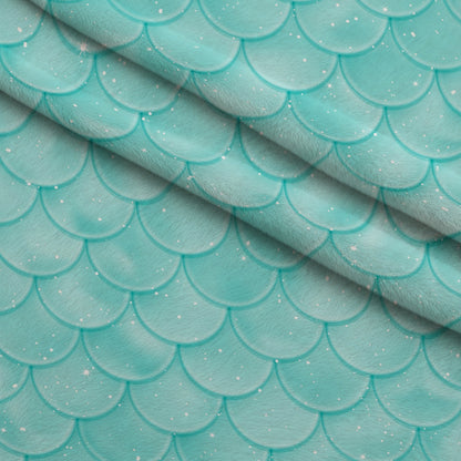 Siren Shimmer Pattern 70 Minky Fabric