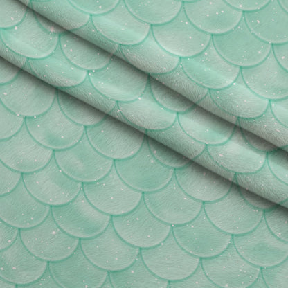 Siren Shimmer Pattern 72 Minky Fabric