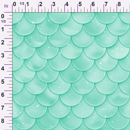 Siren Shimmer Pattern 73 Minky Fabric
