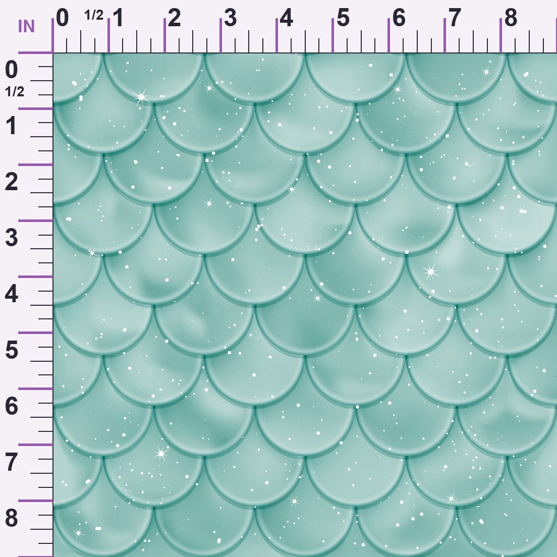 Siren Shimmer Pattern 74 Minky Fabric