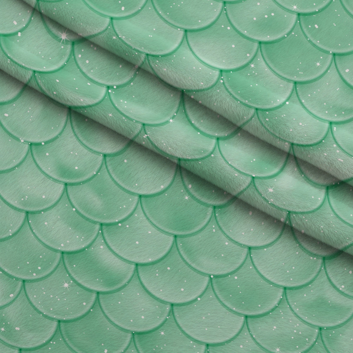 Siren Shimmer Pattern 75 Minky Fabric