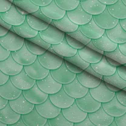 Siren Shimmer Pattern 75 Minky Fabric