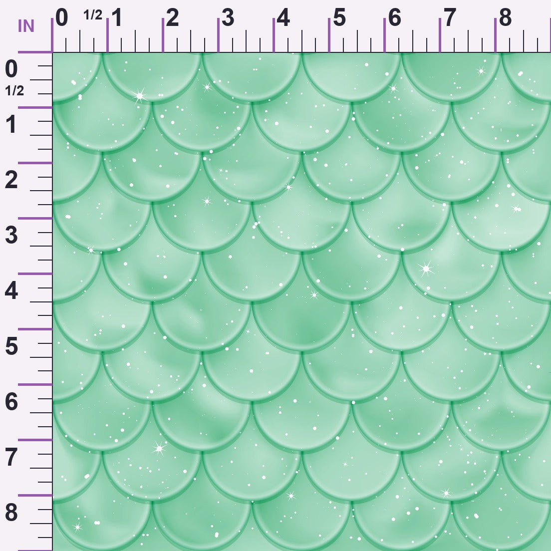 Siren Shimmer Pattern 75 Minky Fabric