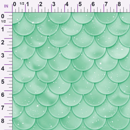 Siren Shimmer Pattern 75 Minky Fabric