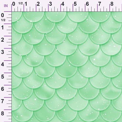 Siren Shimmer Pattern 77 Minky Fabric