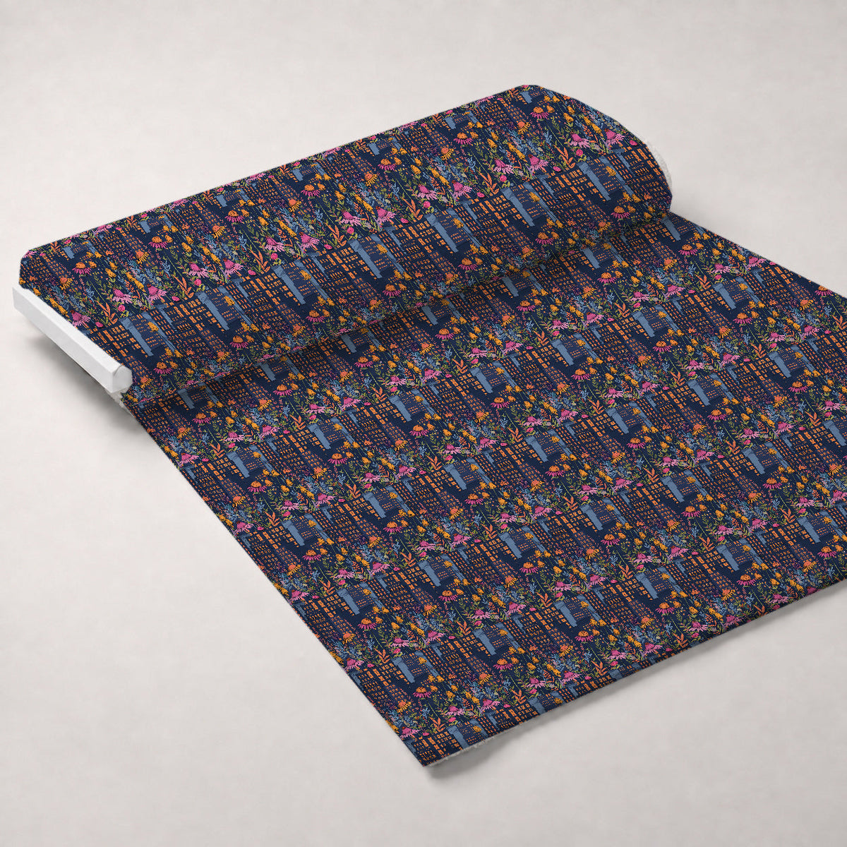 Skyline Blooms Pattern 9 Minky Fabric