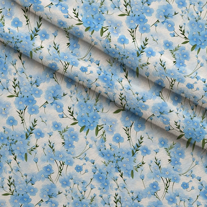 Skyward Blooms Pattern 1 Minky Fabric