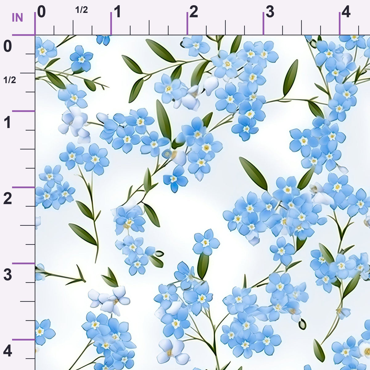 Skyward Blooms Pattern 11 Minky Fabric