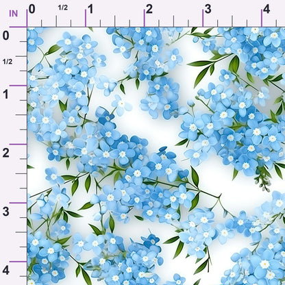 Skyward Blooms Pattern 6 Minky Fabric