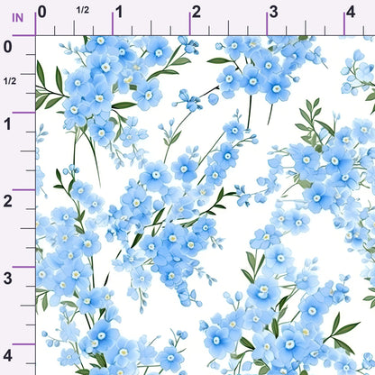 Skyward Blooms Pattern 7 Minky Fabric