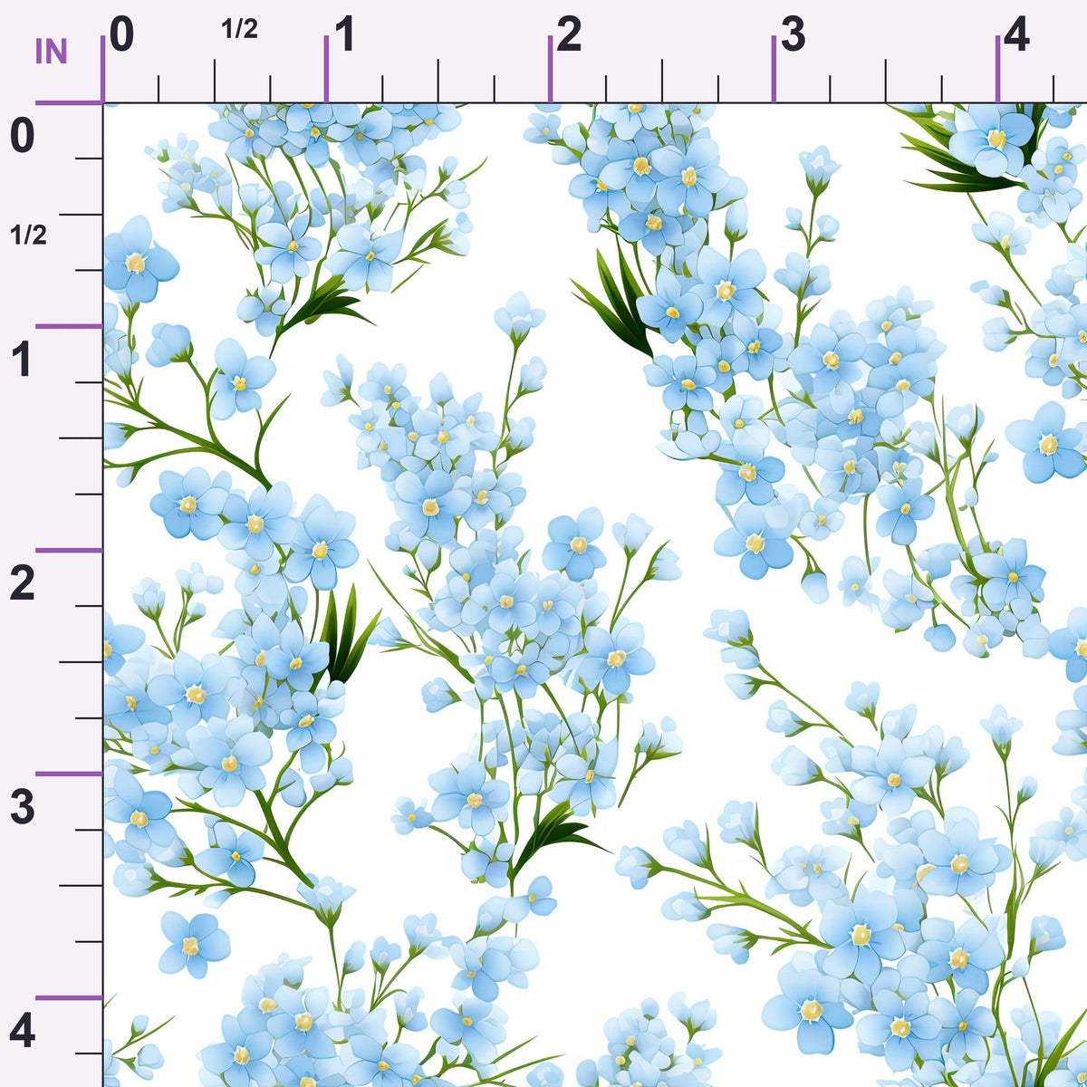 Skyward Blooms Pattern 9 Minky Fabric