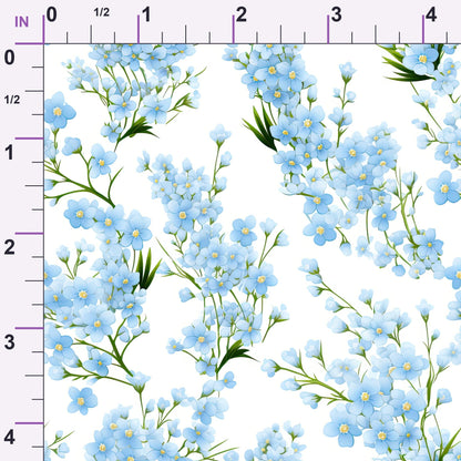 Skyward Blooms Pattern 9 Minky Fabric