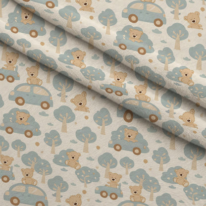 Sleepy Skies Pattern 1 Minky Fabric