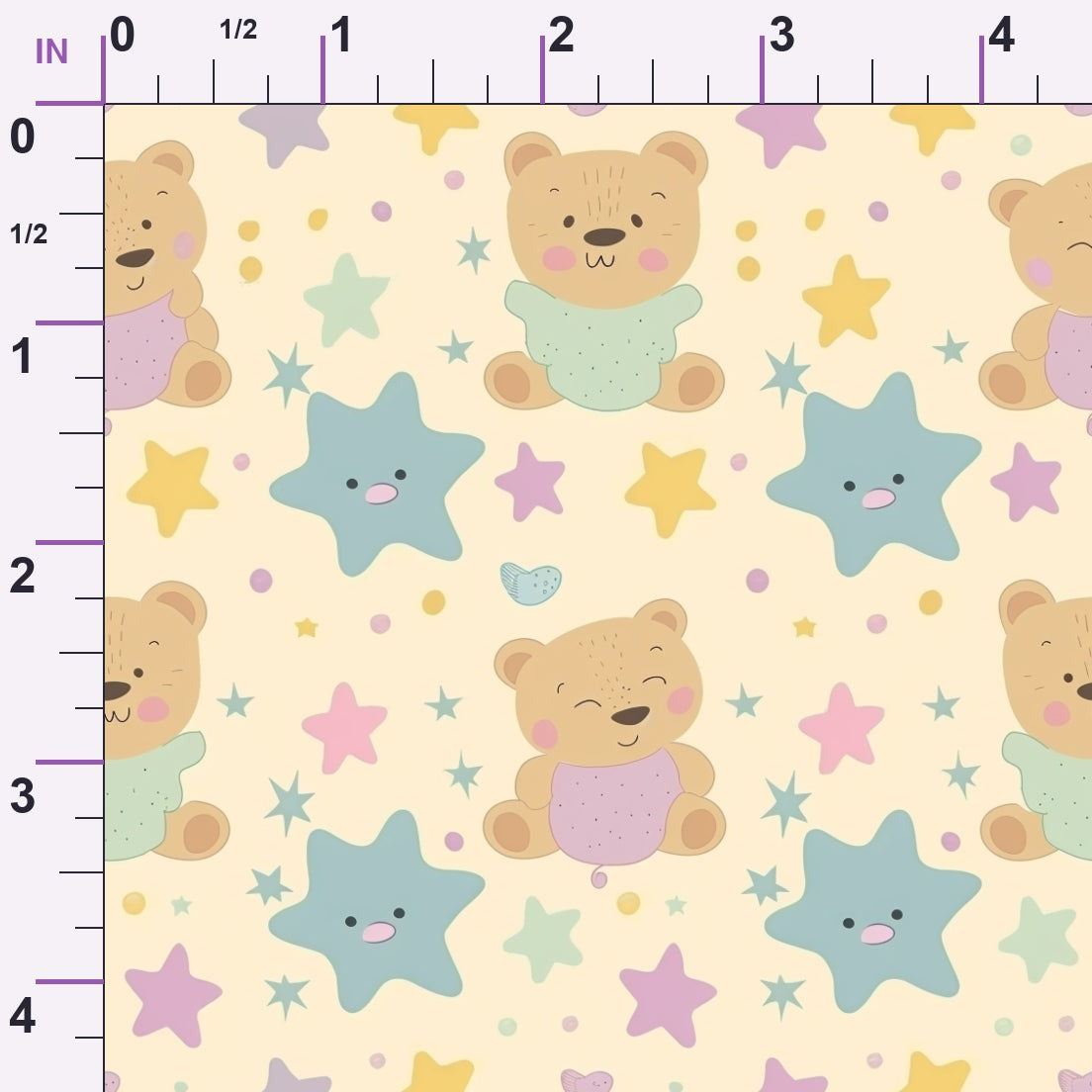 Sleepy Skies Pattern 12 Minky Fabric