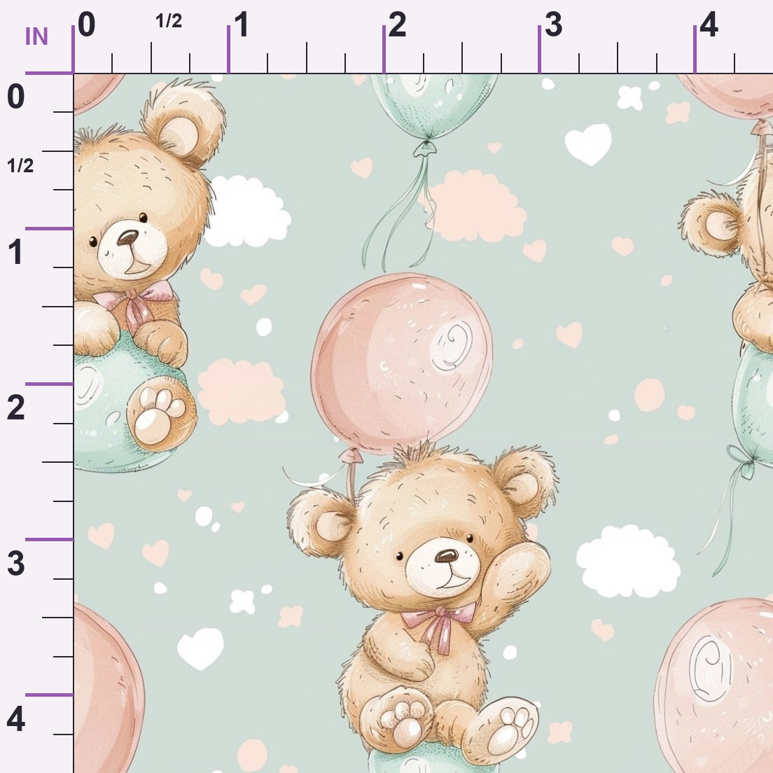 Sleepy Skies Pattern 2 Minky Fabric