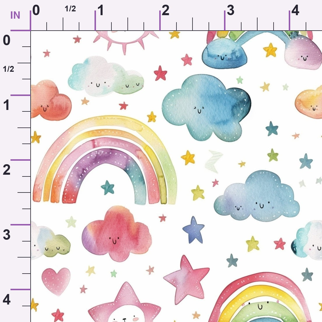 Sleepy Skies Pattern 25 Minky Fabric