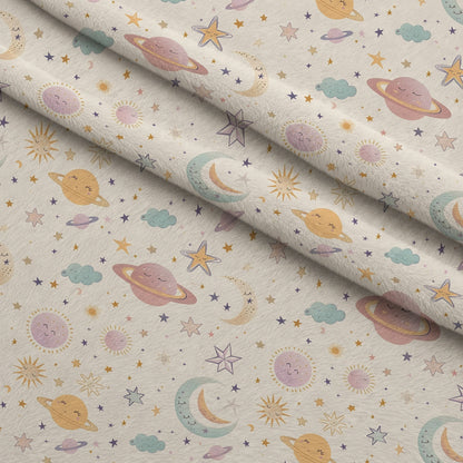 Sleepy Skies Pattern 3 Minky Fabric