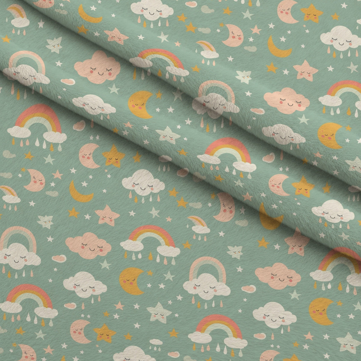 Sleepy Skies Pattern 9 Minky Fabric