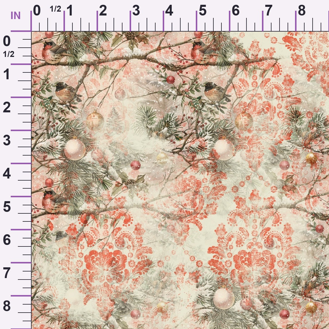 Snowbird Post Pattern 10 Minky Fabric