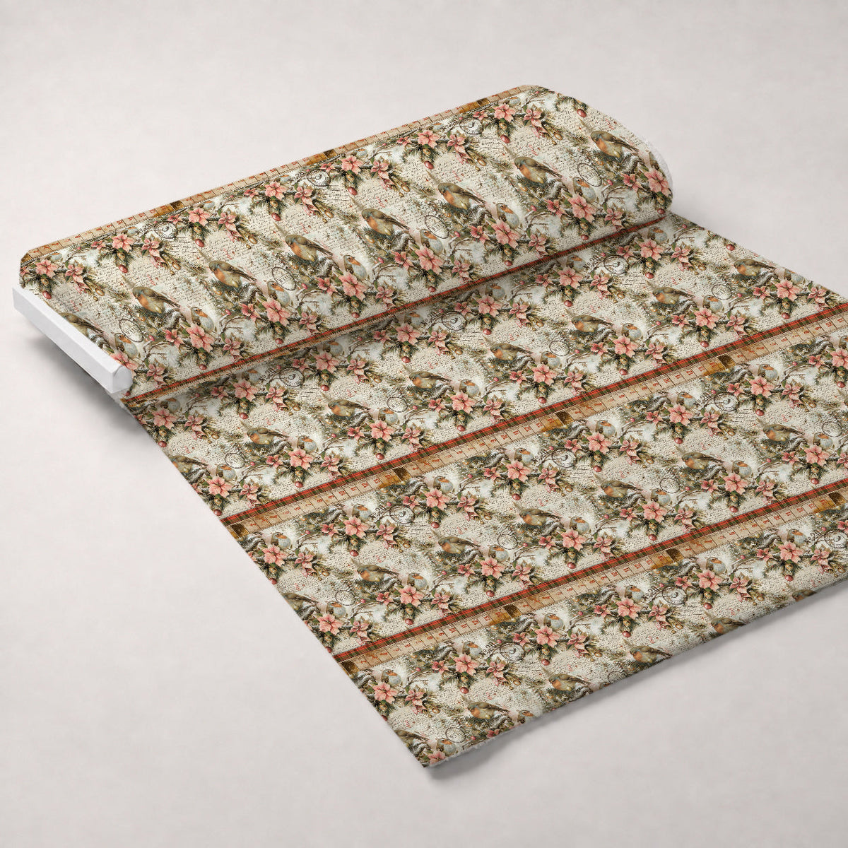 Snowbird Post Pattern 2 Minky Fabric