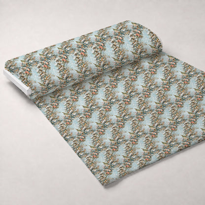 Snowbird Post Pattern 3 Minky Fabric